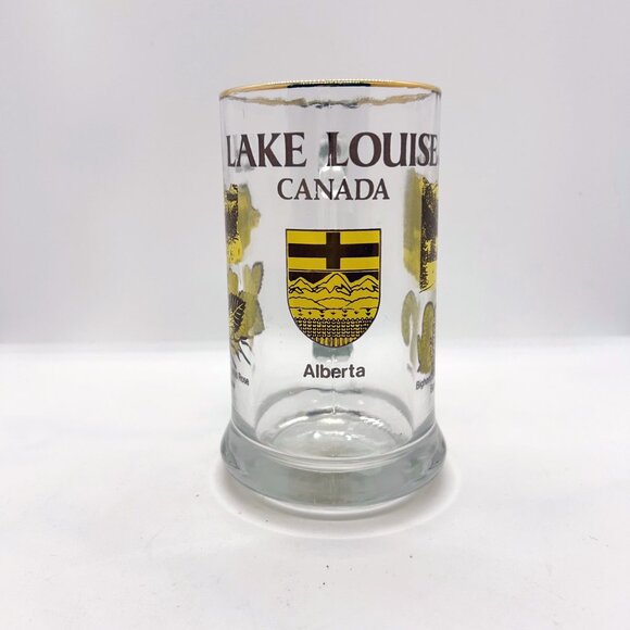 Vintage Lake Louise Alberta Canada Beer Mug, Stein - Picture 1 of 10